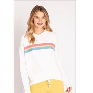 PJ Salvage Rainbow Lounge Hoody